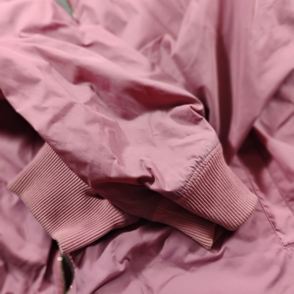 Victoria's Secret PINK Mauve Bomber Jacket Large - Picture 6 of 13